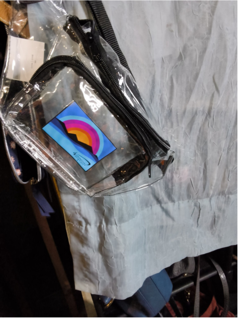 Clear waist bag, fanny pack